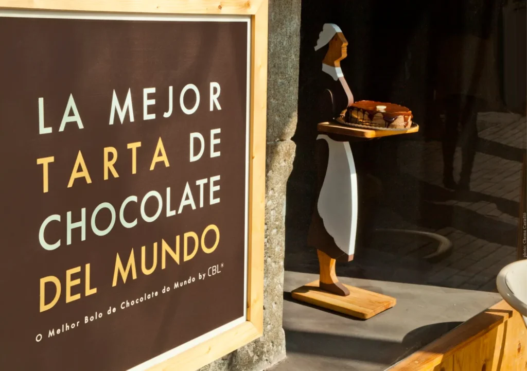 Cartel de La mejor tarta de chocolate del mundo